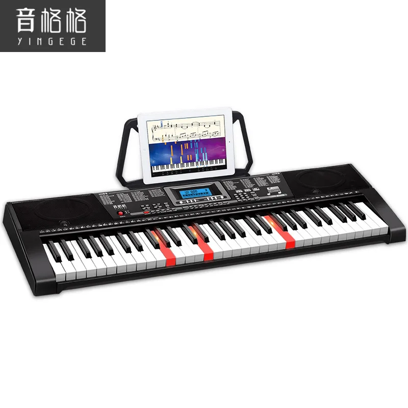 

Multi-functional Electronic Keyboard 61 Key Adult Beginners Teachers Children Teaching Profession Piano 88 Douyin