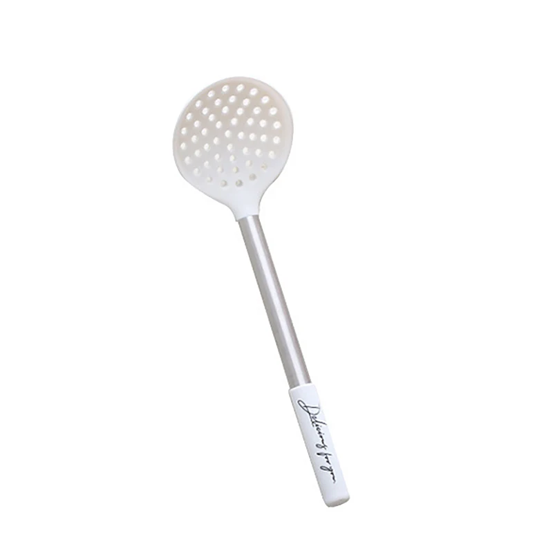

Kitchen Serving Utensil Set Stainless Steel Metal Handle Cooking Tools Cooking Utensils Kitchenware Letter"Delicious" Colander S