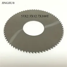 Плоский Прорезыватель 53X2,3X12,7X100 T в карбиде для KIS машина для резки ключей