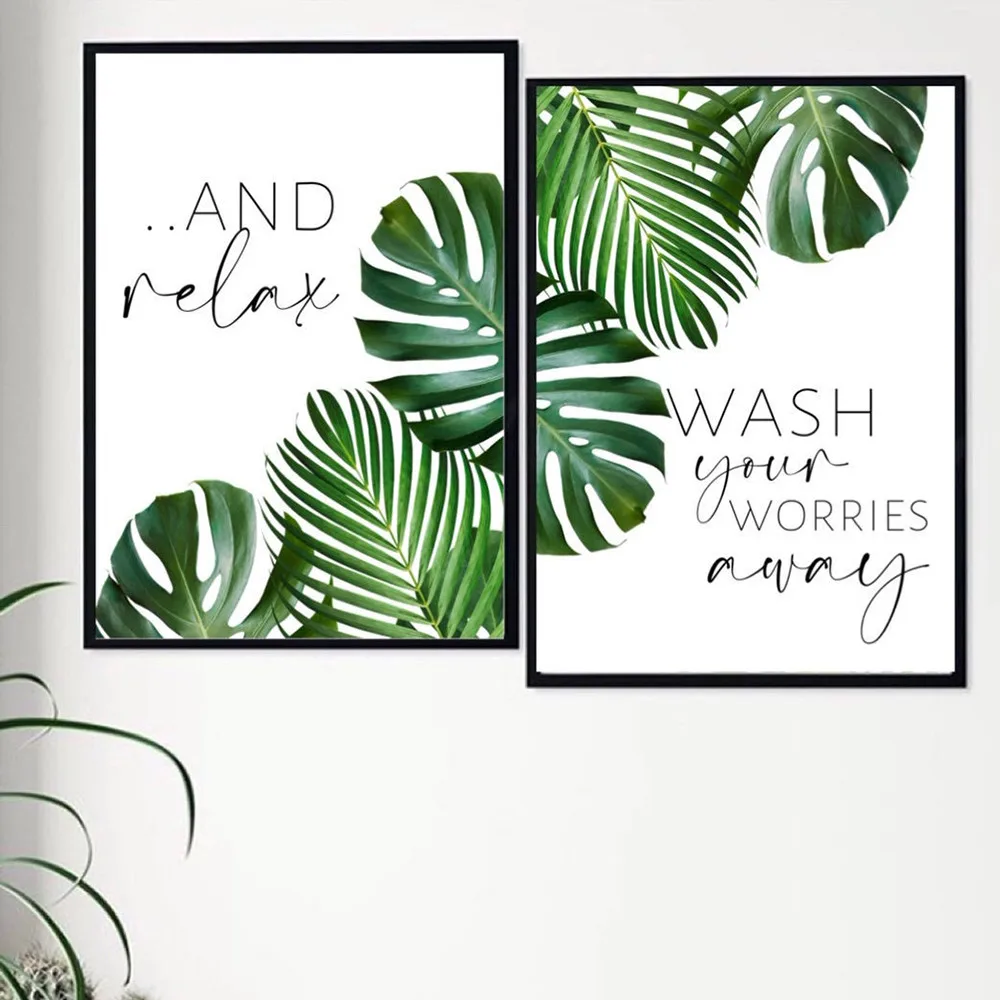 Wash-Your-Worries-Away-and-Relax-Quote-Wall-Art-Canvas-Print-And-Poster-Bathroom-Leaf-Prints.jpg_.webp_Q90