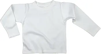 

Baby Long Sleeve T-Shirt Cotton Solid Batik Three Quarter