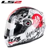 100% Original LS2 FF358 Full Face Motorcycle Helmet Alex barros Man Woman Racing capacetes  cascos para moto ECE ► Photo 3/6