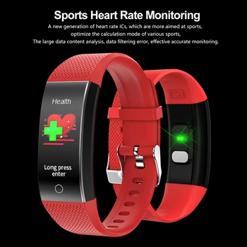 

Smart Bracelet Body Temperature Monitoring Watch Fitness Tracker Sport Watch Waterproof Blood Pressure Monitor Smartband