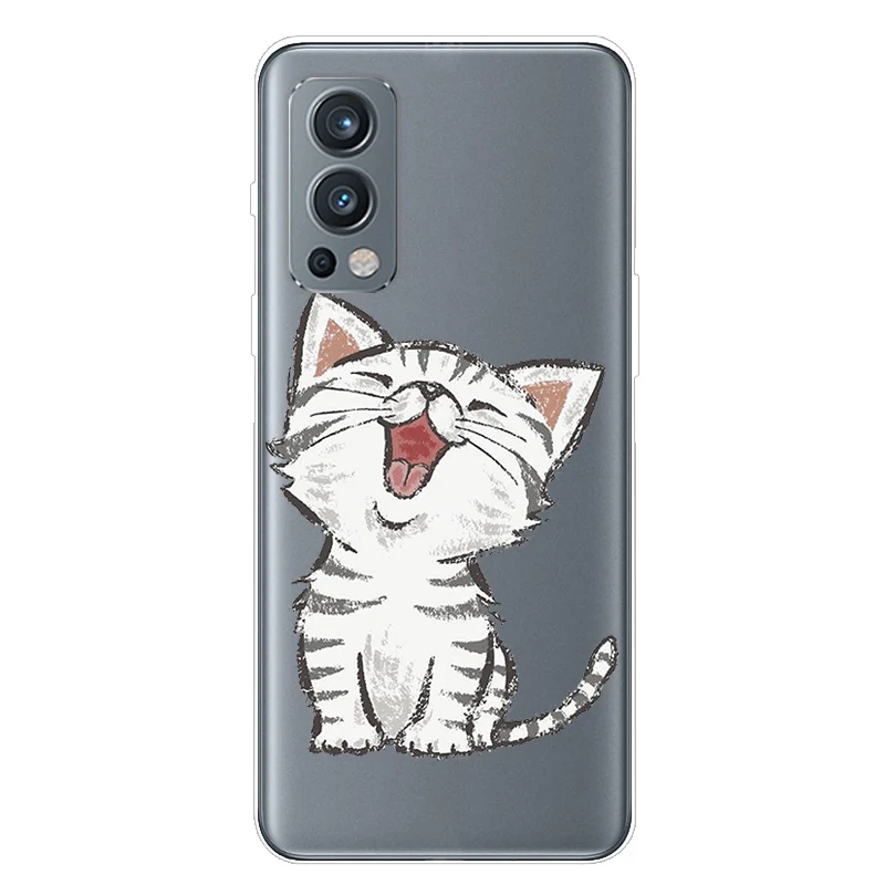 Cartoon Clear TPU Silicone Soft Case - Transparent Phone Cover