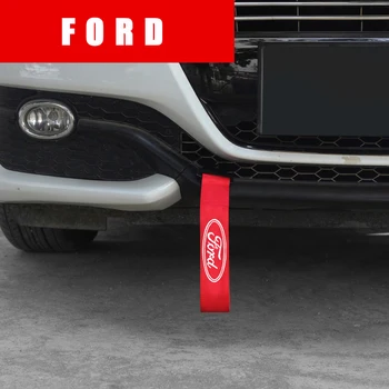 

Car Styling Trailer Rope Trailer Towing Belt for Ford Logo Mondeo Fiesta Mk7 Explorer 5 Focus Kuga Galaxy Transit Ranger Mustang