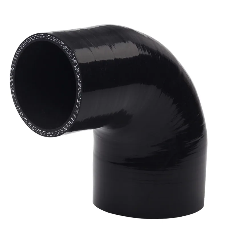 thumbnail image 2 of 4-Inch Silicone Turbo Hose 90-Degree Bend - 102mm ID With Clamps For Intake & Turbo Piping 2 of 11