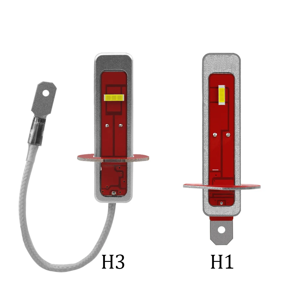 2 шт. H11 H4 H7 9005 HB3 9006 HB4 H16 9012 Светодиодный лампа с Canbus 6CSP 1860 Противотуманные фары автомобиля 12V 6000K белый янтарь голубого ледяного цвета авто лампы