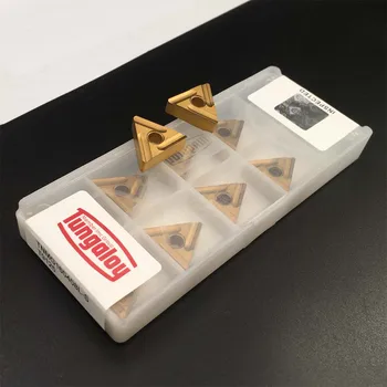 

10pcs TNMG160408 L S T9125 High Quality Carbide Inserts External Turning Tool CNC Lathe Cutter Tools For Steel