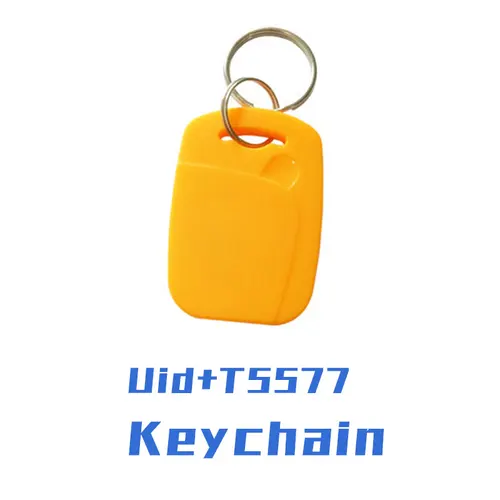 UID + 5577 RFID 태그 스마트 NFC 듀얼 칩 IC + ID 복합 키체인, 125KHZ EM4305, 13.56MHZ, 반복 지울 수 있는 액세스 카드, 5 개, 10 개 2