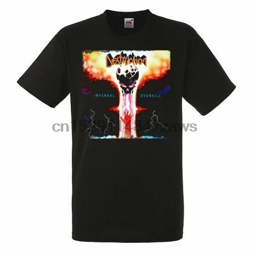 Destruction Infernal Overkill Mens Unisex Black Rock T-shirt NEW Sizes S-XXXL |