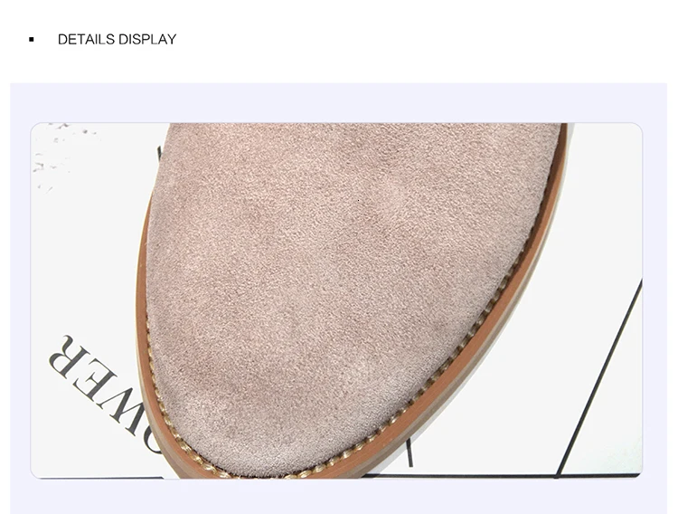 Donna-in/брендовые ботинки «Челси» из натуральной кожи; женские ботильоны; удобная замшевая обувь ручной работы на толстом каблуке; женская обувь; сезон весна-осень