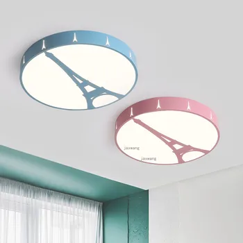 

Nordic LED Ceiling Light Dining Room Macaron Stye Creative Tower Decoration Lighting Ceiling Light Fixtures Kitchen Accessories