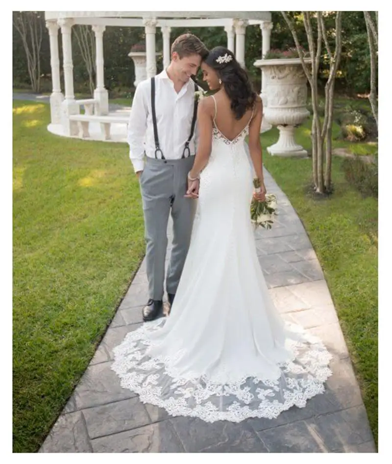 Свадебное платье Vestido de noiva вечерние платья русалка невесты Свадебные платья 201908176