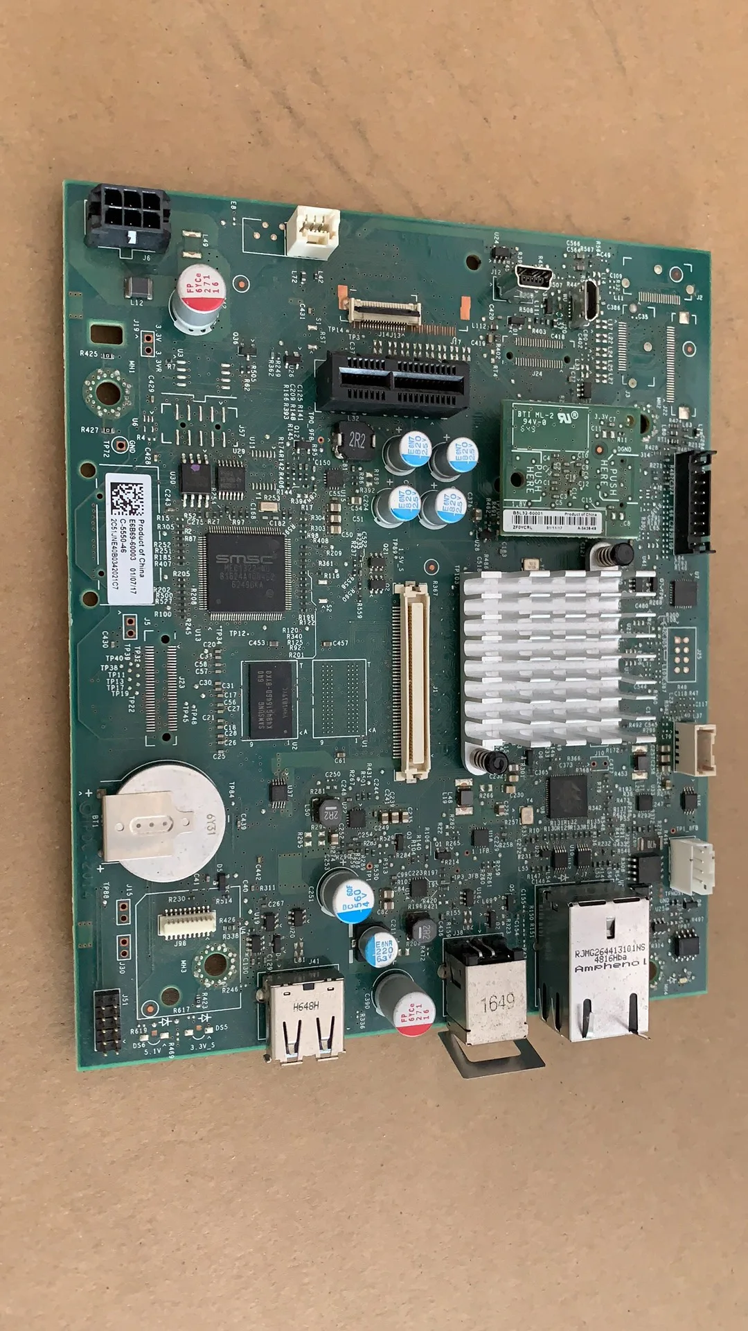 

Network Formatter Board E6B69 E6B69-60003 B-5509-46 for HP LaserJet M604 M605 M606