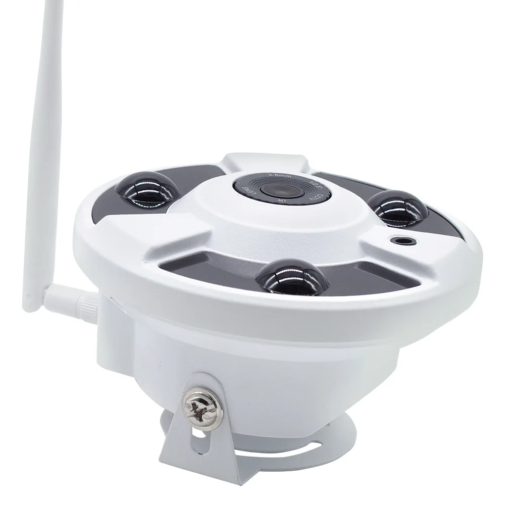 HD Wifi ip камера аудио ONVIF P2P CCTV Ai обнаружение внутренняя Беспроводная рыбий глаз 180