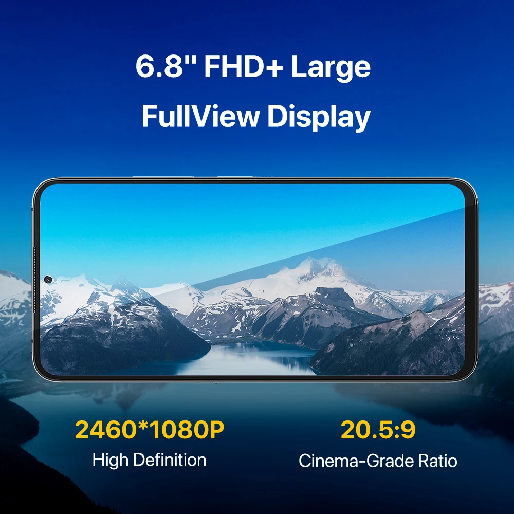 UMIDIGI A11 Pro Max Global Version 6.8"FHD+ Screen Smartphone 8GB 128GB Helio G80 48MP AI Triple Camera 5150mAh Cellphone 3