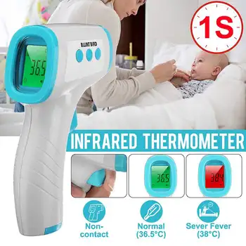 

Muti-fuction Baby/Adult Digital Termomete Infrared Forehead Body Thermometer GunS Non-contact Temperature Measurement Device