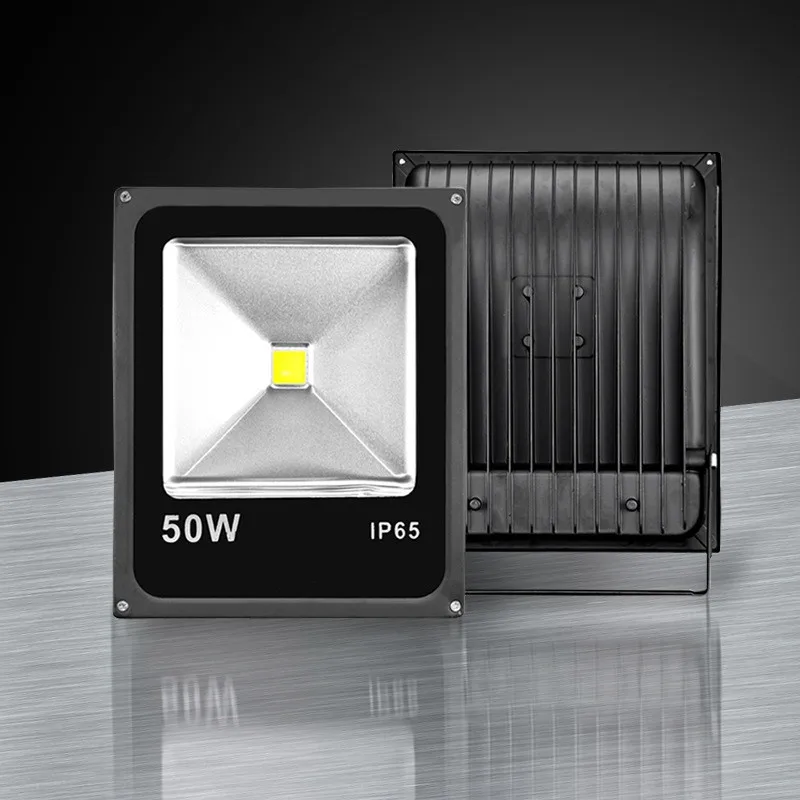 10W 30W 50W 100W 200W LED 투광등 220V COB 투광등 방수 야외 프로젝터 스포트라이트 외부 벽 램프 조명