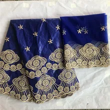 Новое поступление африканская Базен riche ткань с бисером шнур кружевная ткань морская парча ткань для свадьбы KY101406