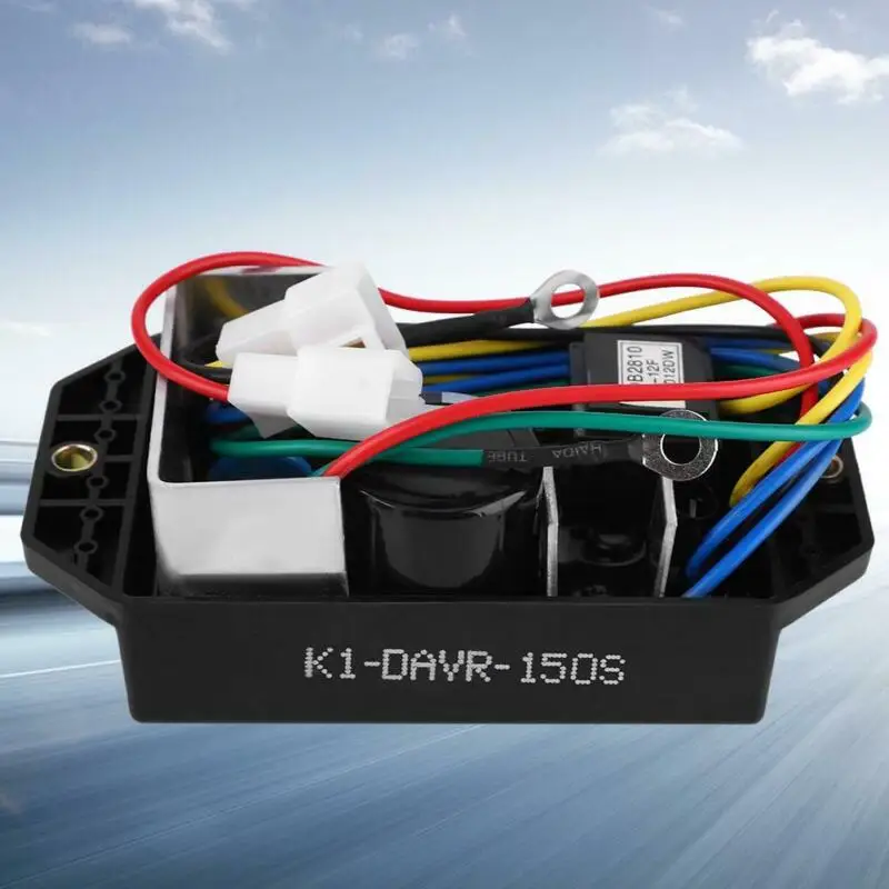 KI-DAVR 150S черный регулятор напряжения Выпрямитель для 15 кВт однофазный генератор