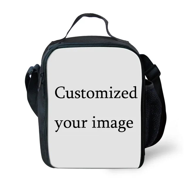 Customized G Danganronpa сумка для обеда через плечо для мальчиков, Детская сумка-мессенджер, Термосумка для еды, сумка для пикника, Студенческая сумка на плечо с изоляцией - Цвет: Customized G