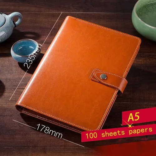 Блокнот А5 на спирали с 6 горизонтальными отверстиями тетрадь для бизнеса