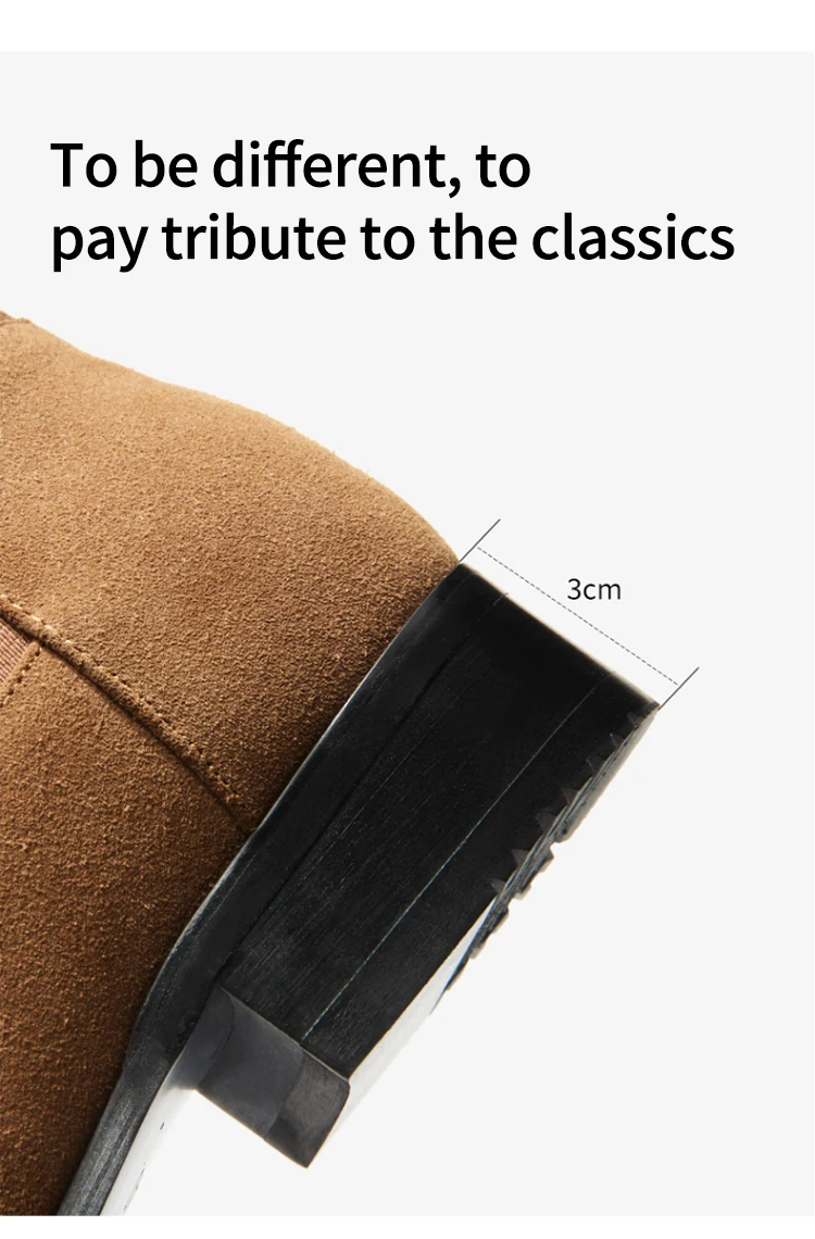 Handmade Luxury Brand Cow Leather Autumn Winter Men Boots Fashion Pointed Toe Wedding Chelsea Shoes Vintage Motorcycle Boots