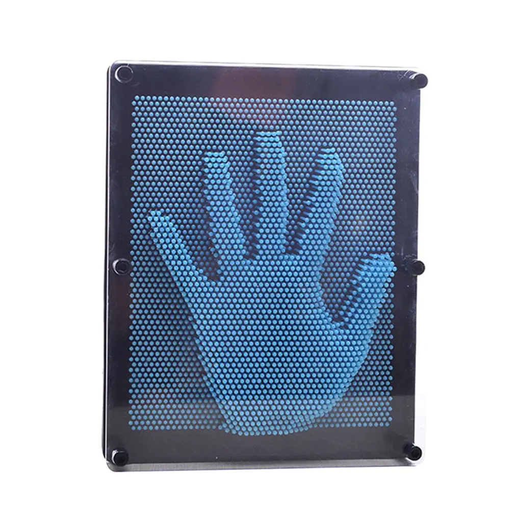 XL 3D в форме копии Pin Art Shoumo красочные иглы ребенок получить лицо ладонь Модель 3D клон Pin Art пластиковая игрушка забавная игра Pinart - Цвет: XL
