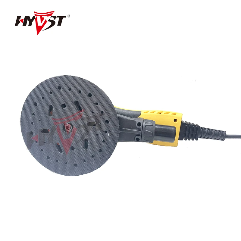 HYVST Multi-function Random Orbital Sander Brushless Variable Speed Corded Orbital Sanders For FinishingCorners Car,wood 350W electric sander