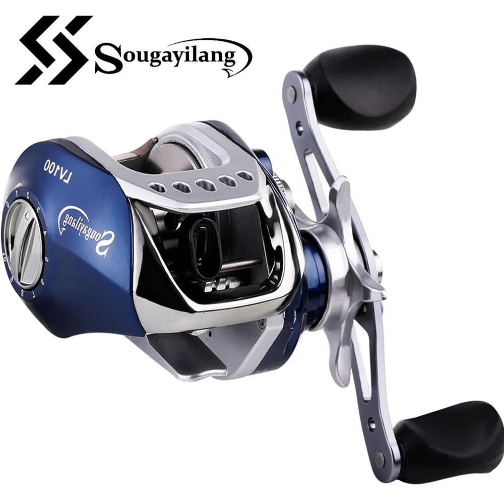 Катушка для рыбалки Sougayilang 10 + 1BB катушка ловли морской воды супер светильник