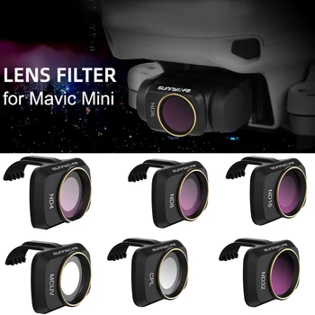 

Mavic Mini Gimbal Camera Lens Filter Drone Filters Set MCUV CPL ND4 ND8 ND16 ND32 for DJI Mavic Mini Drone Accessories