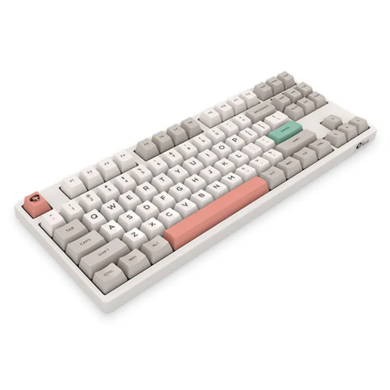 Проводная Механическая клавиатура AKKO 3087-9009 в стиле ретро с 87 клавишами Cherry MX Switch Anti-Ghosting usb type-C, игровая клавиатура с поддержкой Макросъемки