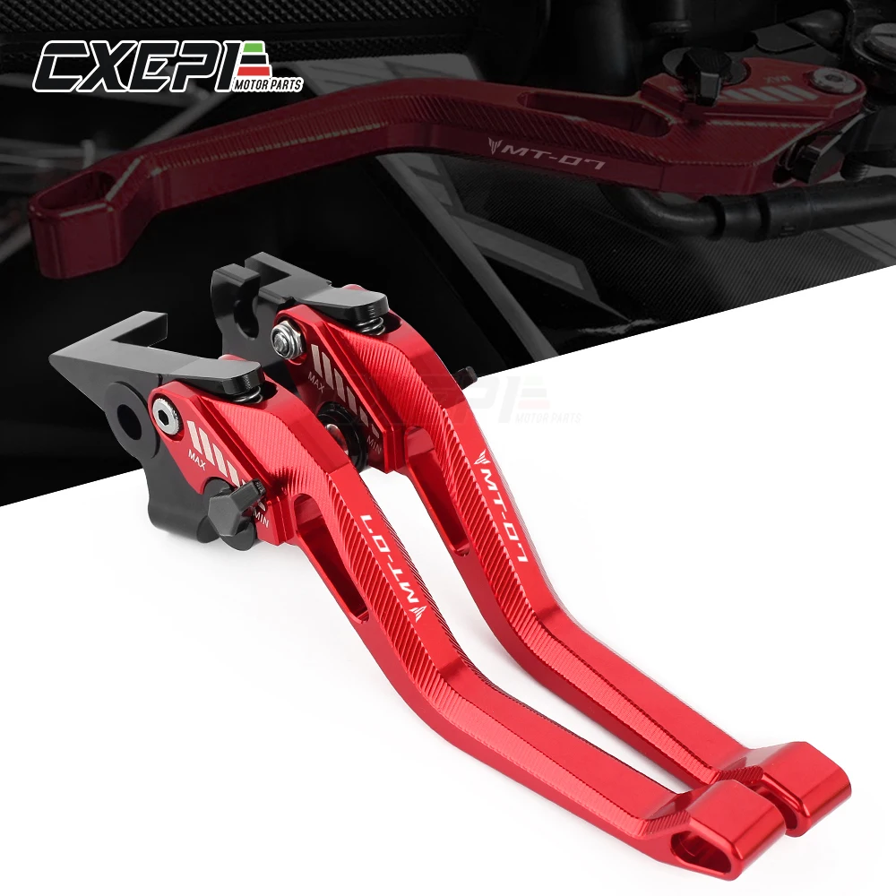 

LOGO MT07 FZ07 XSR700 For YAMAHA MT-07 FZ-07 2014-2019 XSR700 abs 2016-2019 Motorcycle Accessories NEW 5D Brake Clutch Levers