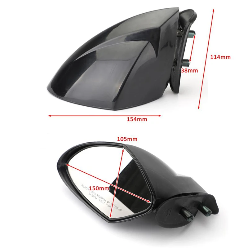 Artudatech-Rearview-Side-Mirrors-Pair-For-Yamaha-WaveRunner-VX-VXR-V1-VXS-Cruiser-Deluxe-Sport-2005