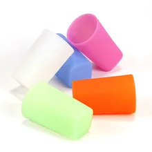 Кружка силиконовая чашка офисная игра мальчик 5 цветов мягкая простая посуда для напитков стакан