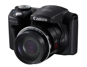 USED Canon PowerShot SX500 IS 16 0 MP Digital Camera with 30x Wide Angle Optical