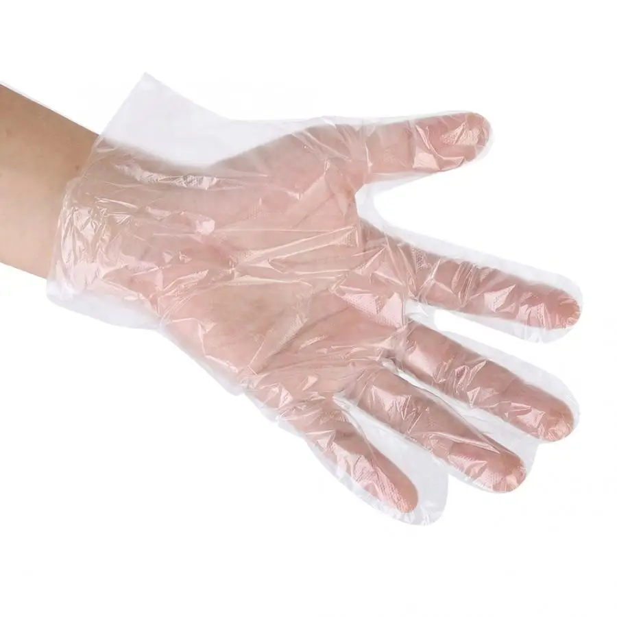 Бытовые 280 шт Универсальные пластиковые одноразовые перчатки бытовые чистящие средства для кухни перчатки пластиковые перчатки для кухни