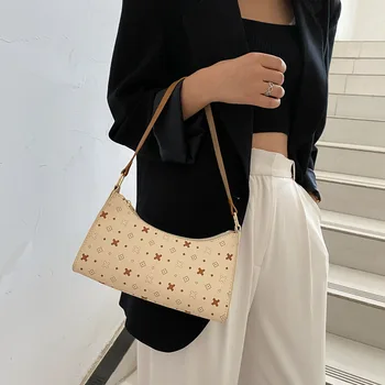 

Shoulder Underarm Bag Women Small Women 2020 Handbags PU Leather Lady's Vintage Luxury Femme Hand bag Purse
