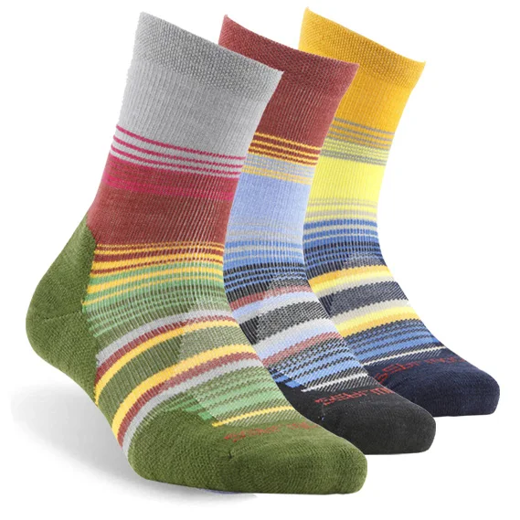 Высокое качество, австралийские 63% мериносовые шерстяные толстые походные носки, мужские носки, 1/3 пар - Цвет: 3 pair mix color