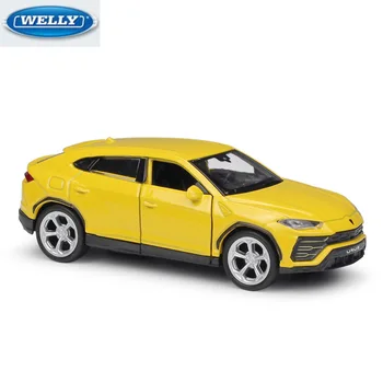 

WELLY Diecasts 1:36 LAMBOGH Urus Simulation Alloy Car Model Pull Back Car Kids Gift Metal Toy Car for Boy with Box Free Shipping