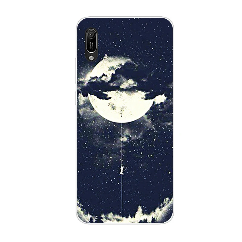 Чёрный матовый Для huawei Y6 чехол huawei Y6 силиконовый чехол мягкий чехол для телефона для huawei Y6 MRD-LX1 MRD-LX1F Y6 премьер-профессионал чехол - Цвет: Чёрный матовый