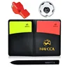 Soccer Whistle Referee Coin Football Cards with Pen Notebook Wallet Set Training Fair Play Toss Professional Sports Equipment ► Photo 2/6