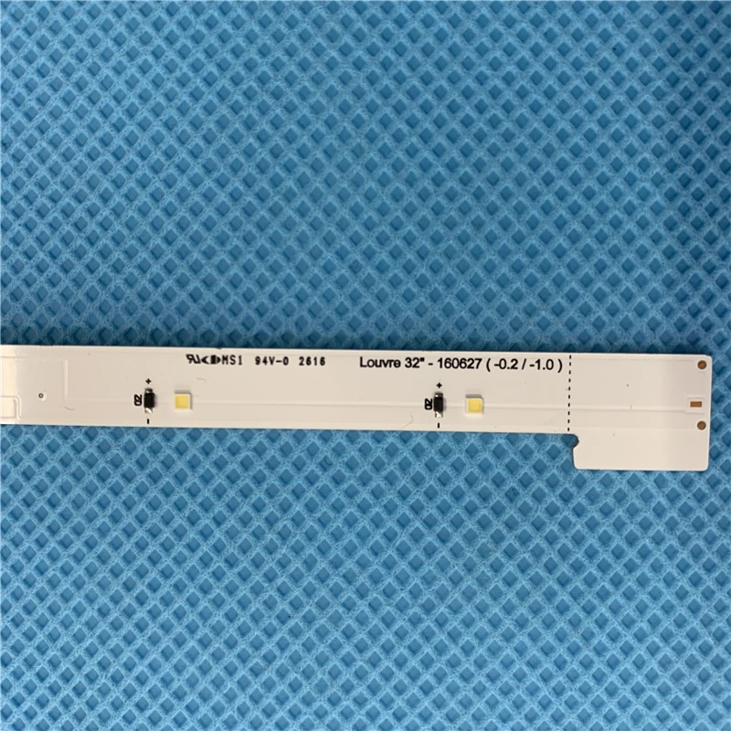 

659mm LED Backlight strip 32 lamp For samsung led backlight strip Louvre 32 inch-160627(-0.2/-1.0) tv parts Without steel plate