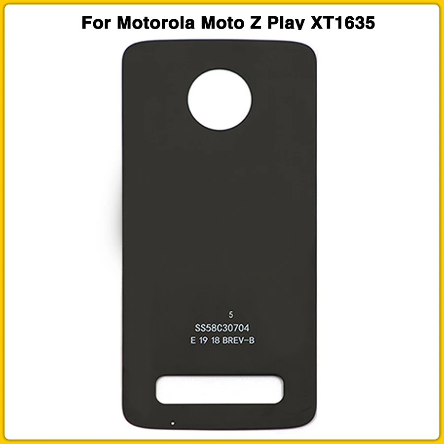 Новый задний Чехол Z Play для Motorola Moto XT1635 задняя крышка батарейного отсека