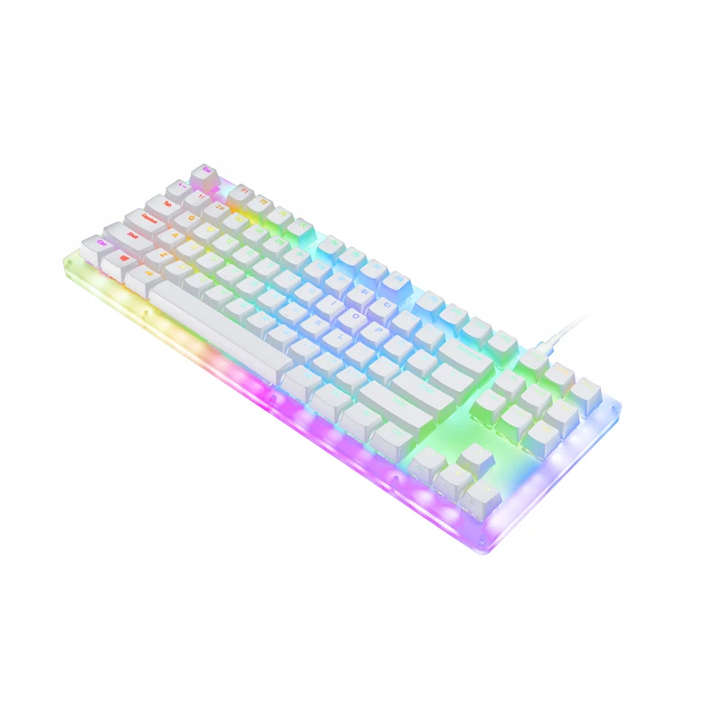 Механическая клавиатура Womier 87 key K87 80% TKL чехол для печатной платы переключатель с