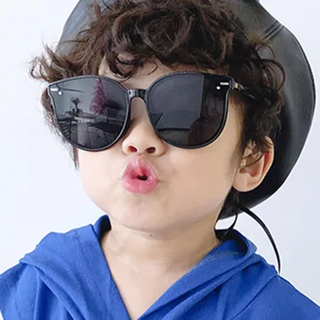 

New children Polarized Sunglasses Vintage Round Glasses Brand Design UV400 Driving Steampunk Eyewear Sun Glasses Gafas de sol
