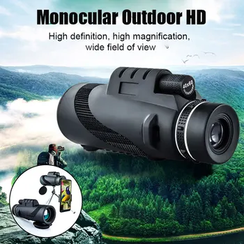 

Monocular Telescope 40X60 High Power HD Monocular Waterproof with Durable and Clear Focus for Birds Watching Camping DAG