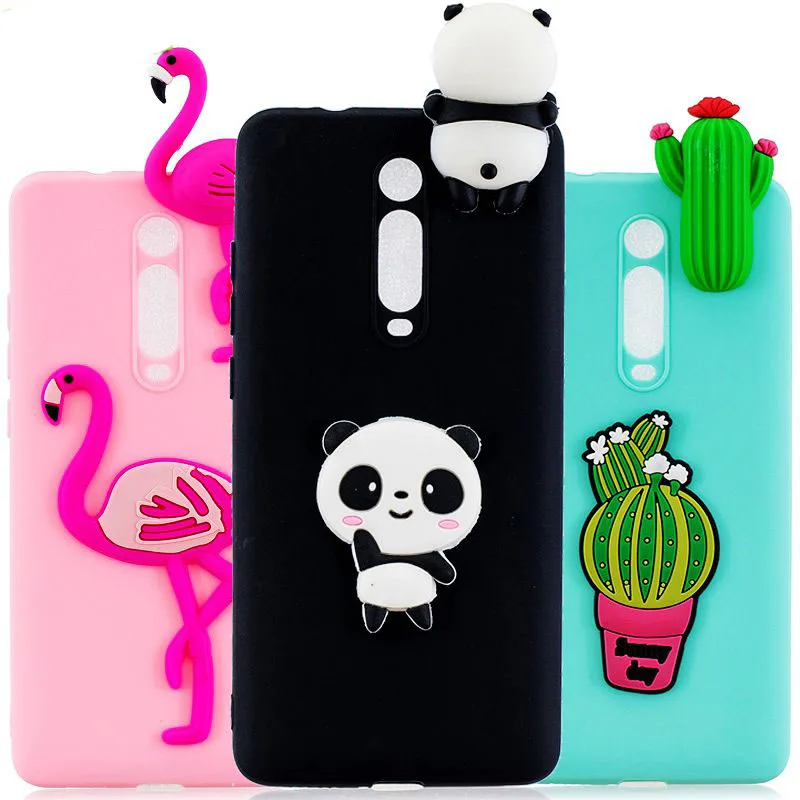 

Phone Cases sFor Coque Xiaomi Mi 9T Case 3D DIY Panda Doll Toy Cover for Xiomi xiaomi mi 9t pro Mi9T Redmi K20 Pro Soft Case