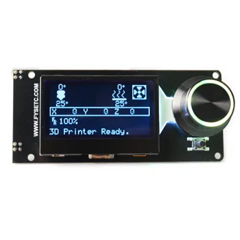 

12864 LCD Controller Replacement With Card Slot 3D Printer Accessories Panel Full Graphic LED Backlight Smart Parts Professional