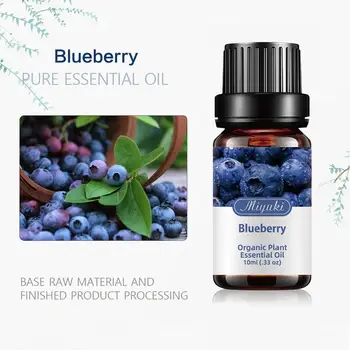 

10ml Fruit Plant Essential Oils Blueberry Fragrance Oil For Aromatherapy Diffusers Orange Spiced Berry Raspberry Lemon